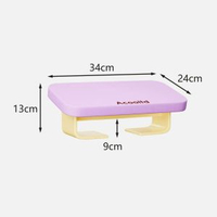 內地直送 - 辦公室腳踏神器桌下腳踏板工位腳踏放腿踩腳凳搭腿踏板墊腳凳腳蹬