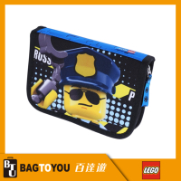【LEGO】丹麥樂高大筆袋-警察 20085-2003