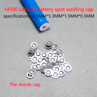 100pcs/lot 14500 lithium battery chip cap can be spotted tip cap 14500 battery tip cap lithium battery accessories approved