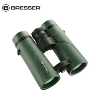 Bresser Binoculars Pirsch 8/10x42 with High Quality Phase Coating and Inert Gas Filling Waterproof Portable Outdoor Binoculars