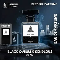 AR FRAGRANCE - MIX PARFUM BLACK OVIIUM X SCNDLOUS 30ML | PARFUM PRIA WANITA WANGI BEST SELLER