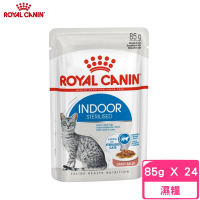 【ROYAL 法國皇家】室內貓主食濕糧 IN27W 85g*24入組(貓糧、貓餐包、貓濕糧 全齡貓)