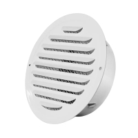 Lưới Thông Gió Tròn Bằng Thép Không Gỉ 70-200mm Cho Tường Ngoài Dụng Cụ Thông Gió Đường Ống