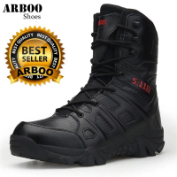 Sepatu PDL Arboo DELTA 5.11 Swat TACTICAL Kulit Sapi Asli Sepatu UNTUK Militer TNI AD TNI AU Brimob