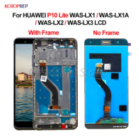 For HUAWEI P10 Lite LCD Display Touch Screen Digitizer Assembly 100% New 5.2" For P10 Lite lcd WAS-LX1 WAS-LX1A WAS-LX2 WAS-LX3