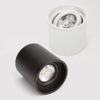 LED Cylinder LED Downlights 9W 12W 15W COB Ceiling Spot Lights AC85~265V Backg Round Lamps Lndoor Lighting