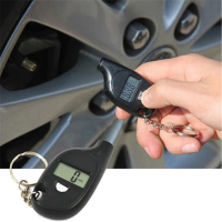 Tire Gauge Digital LCD Display Car Air Pressure Tester Meter Auto Motorcycle Tire Manometer Tire Pre