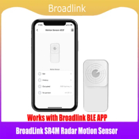 BroadLink SR4M Radar Motion Sensor Smart Home Security Products Automatic Radar Microwave Humanbody Small Motion Sensor