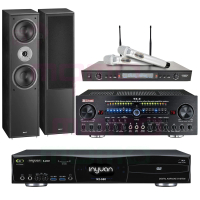 【音圓】S-2001 N2-550+Zsound TX-2+SR-928PRO+Monitor Supreme 802(點歌機4TB+擴大機+無線麥克風+喇叭)