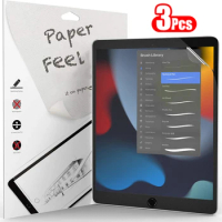 3Pcs Paper Feel Like Screen Protector For ipad 9th Generation 8 7 6 Air 5 4 10th Pro 11 10.5 9.7 Mini 4 5 6 No Glass