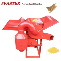 Multiple Crops Thresher Rice Paddy Rice Threshing Machinery For Millet Sorghum