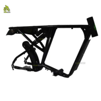 Full Suspension ebike Frame MTB Electric Bike73 RX Frame Bicicleta De Montaña Frameset:Frame+Suspension+Seat+Free Shipping