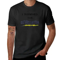 Camiseta de I Survived the DEVASTATOR (Mr Show) para hombre, ropa vintage de secado rápido, camiseta de diseñador