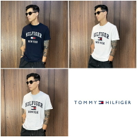 美國百分百【全新真品】Tommy Hilfiger 短袖 棉質 T恤 TH 上衣 logo 短T 三色 CP80