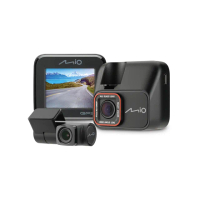 【MIO】MiVue C582+A60 Sony Starvis星光夜視GPS測速前後雙鏡行車記錄器(TS格式/1080P*30fps/三年保固)