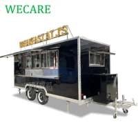WECARE Snack Food Pizza Hotdog Cart Concession Food Trailer Mobile Restaurant Kitchen Truck Catering Trailer Fully Equipped