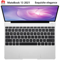 Exquisite and Elegant Notebook Laptop Huawei MateBook 13 2021 i7 i5 Iris Xe GPU 16GB 512GB SSD WiFi6 13 Inch 2K Touch Display