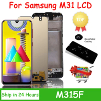 Super OLED For Samsung M31 LCD M315 Display Touch Screen Digitizer Assembly For Samsung M315 M315F M315F/DS LCD Display