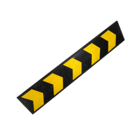 【工具網】交通標誌牌 護牆角 箭頭標誌 箭頭導向牌 電線桿防撞條 警示條 黃黑反光 指示牌 180-CRP1000