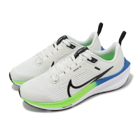 【NIKE 耐吉】慢跑鞋 Air Zoom Pegasus 40 GS 大童 女鞋 白 綠 氣墊 回彈 路跑 運動鞋(DX2498-006)