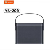 ORIGINAL MIXIO YS-209 Portabel Karaoke Speaker Bluetooth For Mobile Phone-Merah Hitam