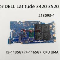 213093-1 For DELL Latitude 3420 3520 Laptop Motherboard with I5-1135G7 i7-1165G7 CPU UMA 100% Fully Tested