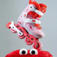 Sepatu Roda Inline Skate Flying Eagle S8 Pro Red S (27-31)