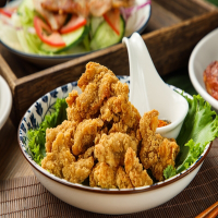 陳記好味 台灣小吃香嫩無骨雞腿炸物任選1包(500g±10%/台式鹽酥雞 韓式辣味  氣炸首選)
