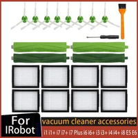 Main/Side Brush Filter For iRobot Roomba i3 i3+ i4 i6 i6+ i7 i7+ i8 i8+J7 J8 /Plus E5 E6 E7 I,E &amp;J Series Vacuum Cleaner Parts