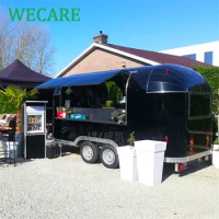 Wecare DOT Valid Hot Dog Ice Cream Cart Mobile Bar Coffee Trailers Airstream Food Truck