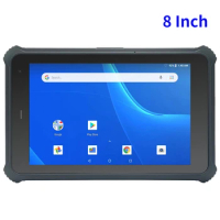 8 Inch Sunlight Readable Android Tablet 1000Nits 1200x1920 IP67 Waterproof MTK6771 6GB RAM 4G LTE GPS RJ45 Can Bus Aviation Plug