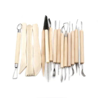 16Pcs Polymer Clay Craft Tools for Adults Kids, Molding, Shaping Ceramics Clay Sculpting Tools Air Dry DIY Clay Tool Set