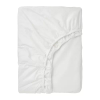 RÖNNVECKMAL 單人床包, 白色, 90x200 公分
