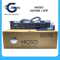 HIOSO HA7302CST & HA7304 OLT 2PON & 4PON EPON OLT + SFP Hioso HA7304 + SFP
