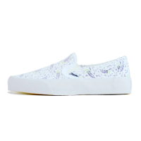 Sepatu Thunderbear - Slip On Voltaire Chloris White Purple Shoes Sneakers Flat Pria Kerja