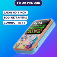 Game Boy Mini Sup Lcd 3Inch 400 Gamebot Box Permainan Retro Portable Mainan Anak Terlaris