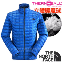 【The North Face】男新款PrimaLoft ThermoBall暖魔球保暖防風外套/C939-BL5 怪獸