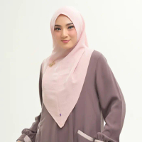 Rabbani - Kerudung Hijab Instan Dewasa Hino  - 81M Baby Pink, M Segitiga Muslim