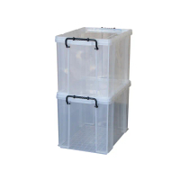【KEYWAY】聯府高型整理箱19L-2入透明收納箱K14