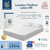 Kasur Busa Uniland Sleep Lunatex FlipRest 25cm Latex HR / Dual Feel 160 x 200