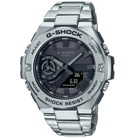 CASIO卡西歐 G-SHOCK GST-B500D-1A1 太陽能藍芽連線雙顯腕錶 / 灰 49mm｜樂天全館特惠中★指定刷卡回饋10%