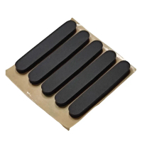 Tấm kẹp silicon, 5 miếng, để bảo vệ bàn phím, hỗ trợ vị trí chân và công thái học, thích hợp cho bàn
