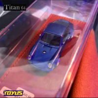 Make Up Titan 64 - TM001D SINGER PORSCHE COUPE 911 ICE BLUE METALLIC