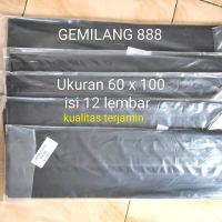 Trash Bag 60x100 isi 30bks, Plastik Sampah,60x100,Kantong Sampah Hitam