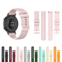 Silicone Wrist Strap For Huami Amazfit GTR 47mm Pace Smart Watchband For Amazfit GTR 2 2e Stratos2 2S 3 Zepp Z Sport Bracelet