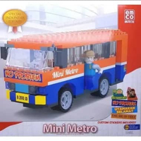 LEGO EMCO 8651 BRIX SPECIAL INDONESIA EDITION MINI METRO ORIGINAL