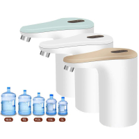 Dispenser air elektrik automatik Mini Portable Barreled Water Pump USB Smart mengecas air minum untuk air dapur rumah