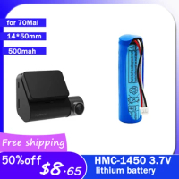 70mai 3.7V 500mAh Lithium Battery Hmc1450 Dash Cam Pro Car Video Recorder Replacement DVR Accessories Pilas