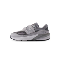 【NEW BALANCE】990 V6 童鞋 中童 元祖灰色 寬楦 復古 休閒鞋 PV990GL6