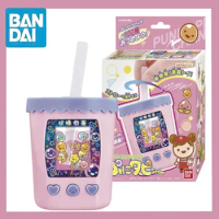 Bandai Tamagotchi Bubble Tea Drink Smart Meets Pix Tapioca Screen Game Console Kawaii Electronic Pet Machine Toys Birthday Gifts